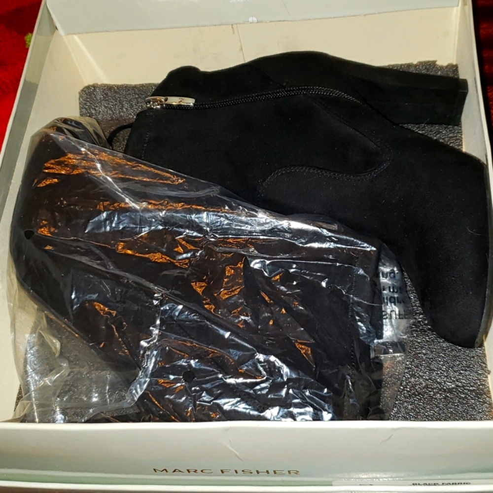 Marc Fischer suede bootie size 8